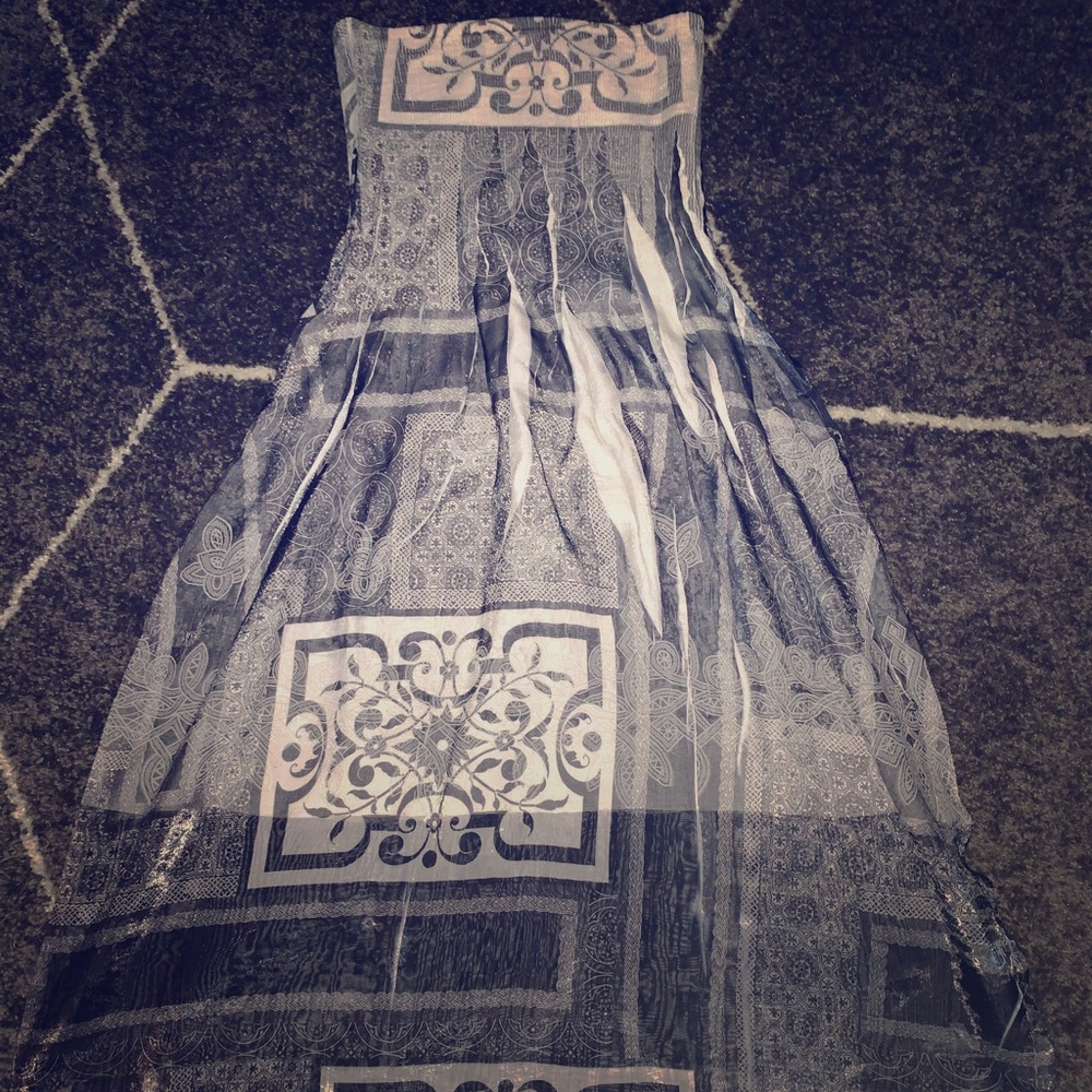 💛Lapis Convertible Dress/Skirt